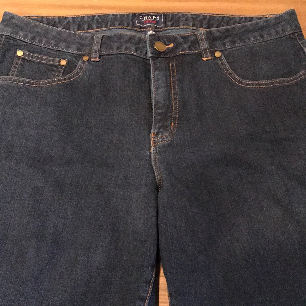 Chaps denim dark blue jeans